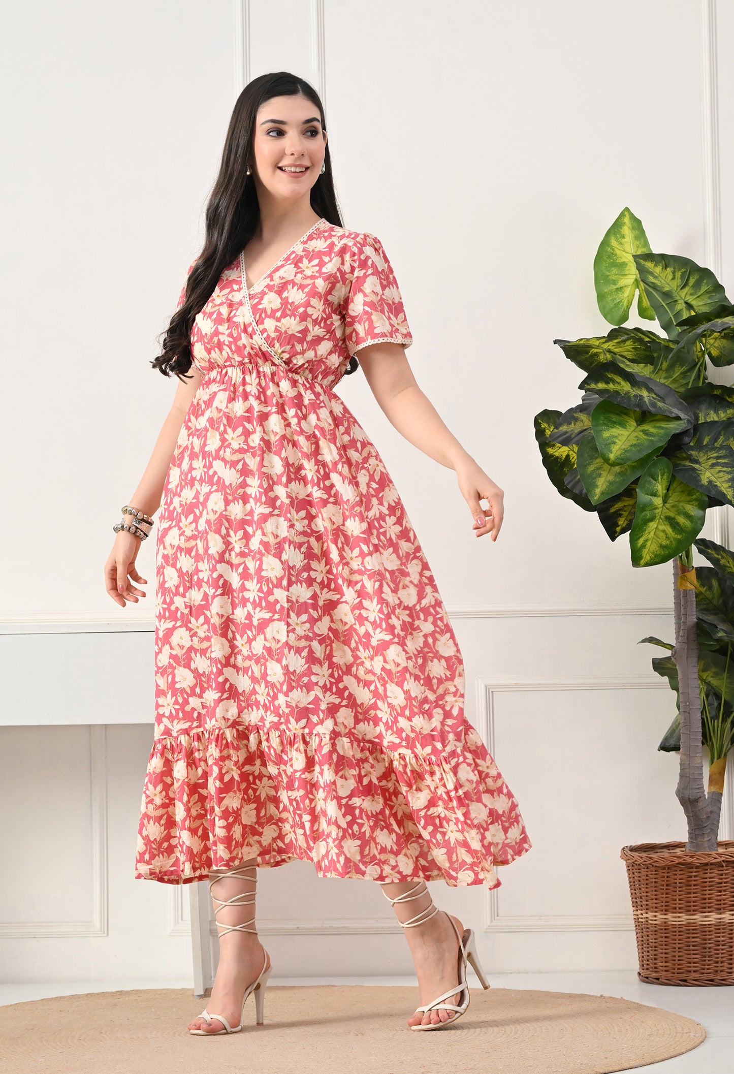 Apricot Fusion Dress