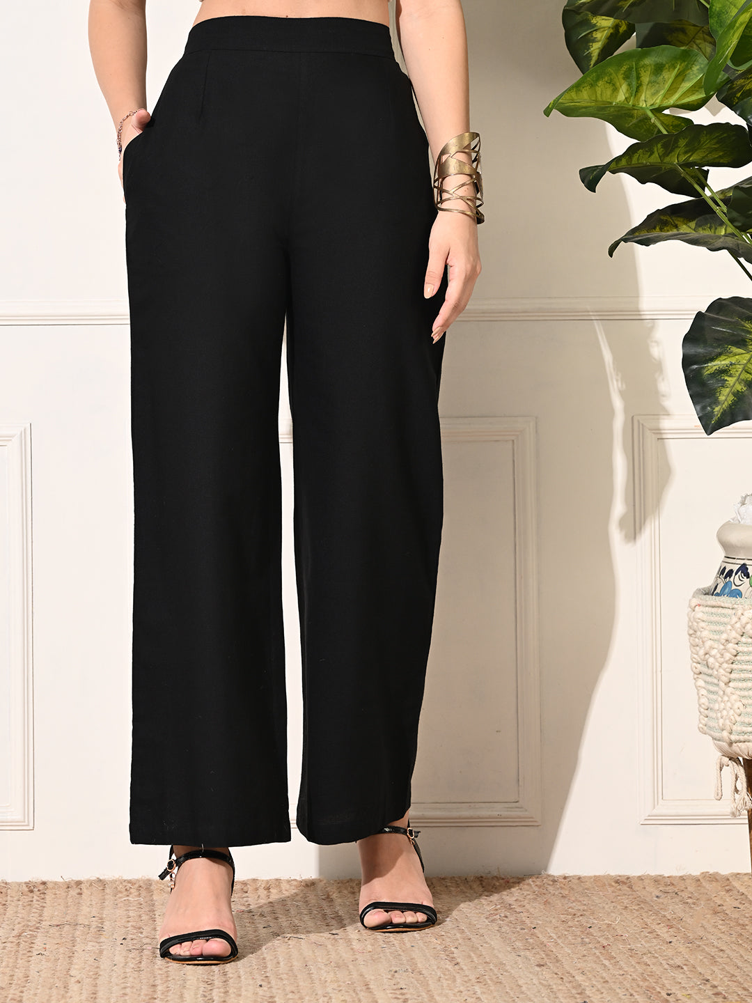 Just Black Palazzo