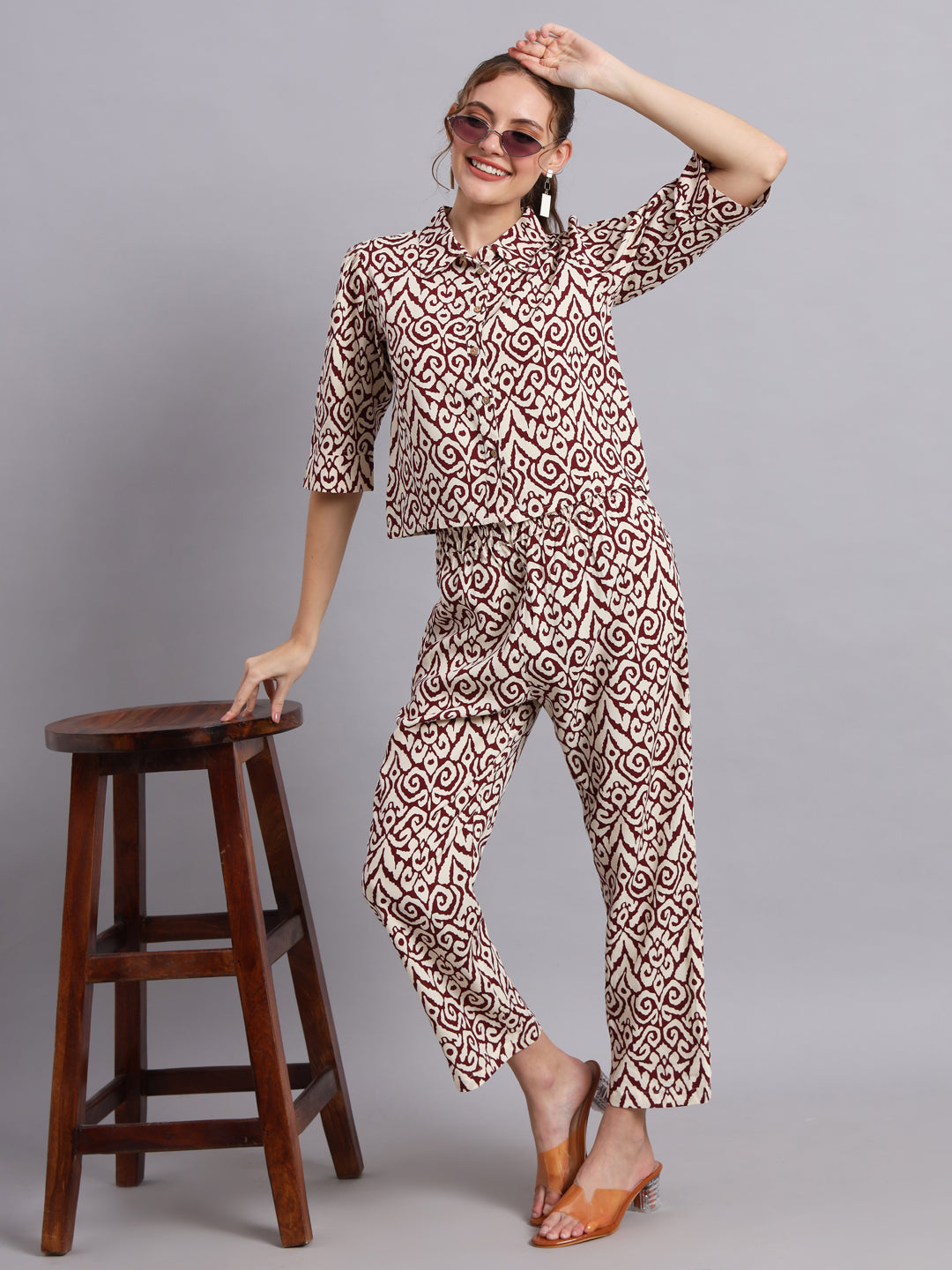Mulburry Boyfriend Co-ord set