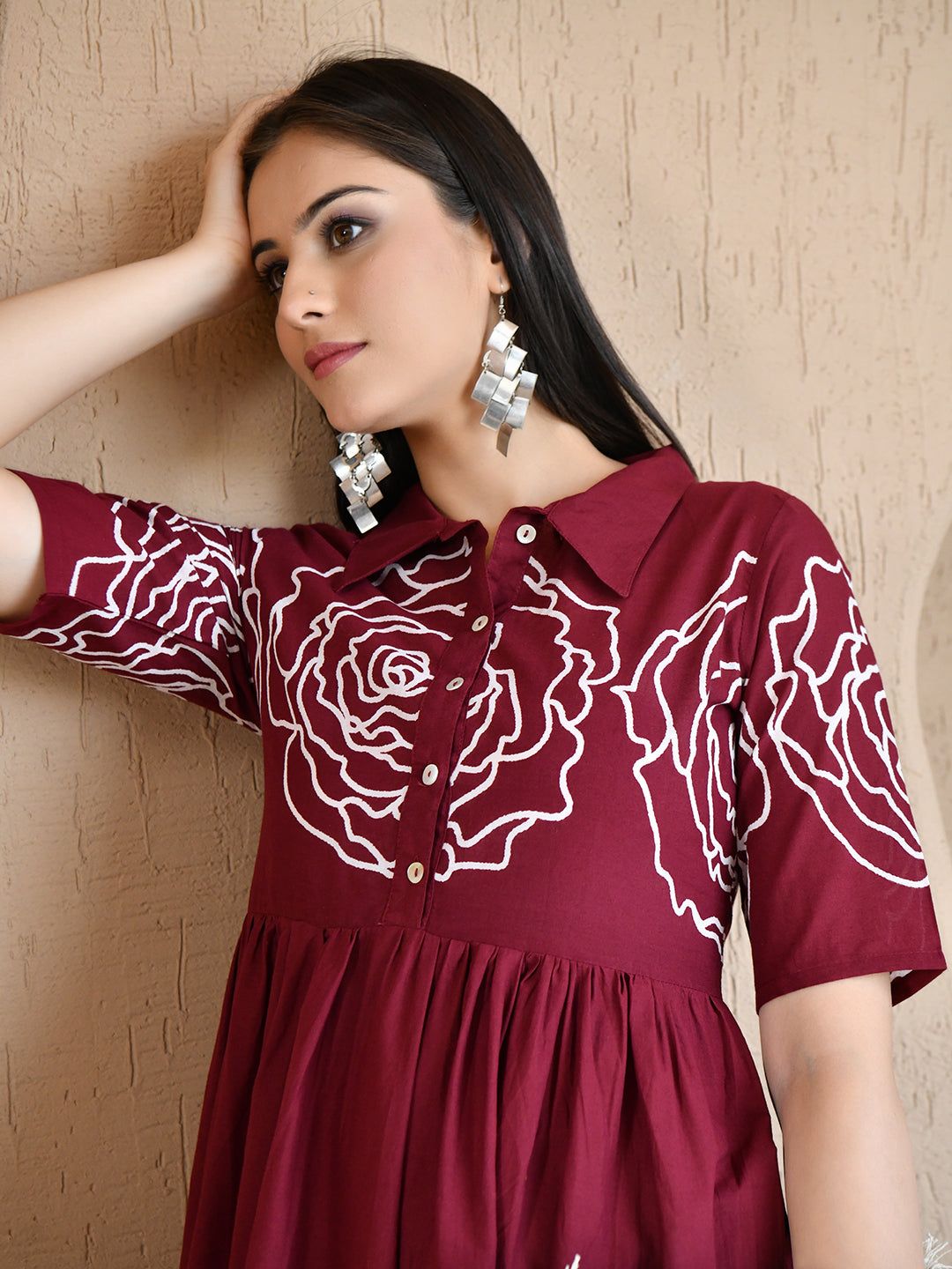 Wine Haze Dress