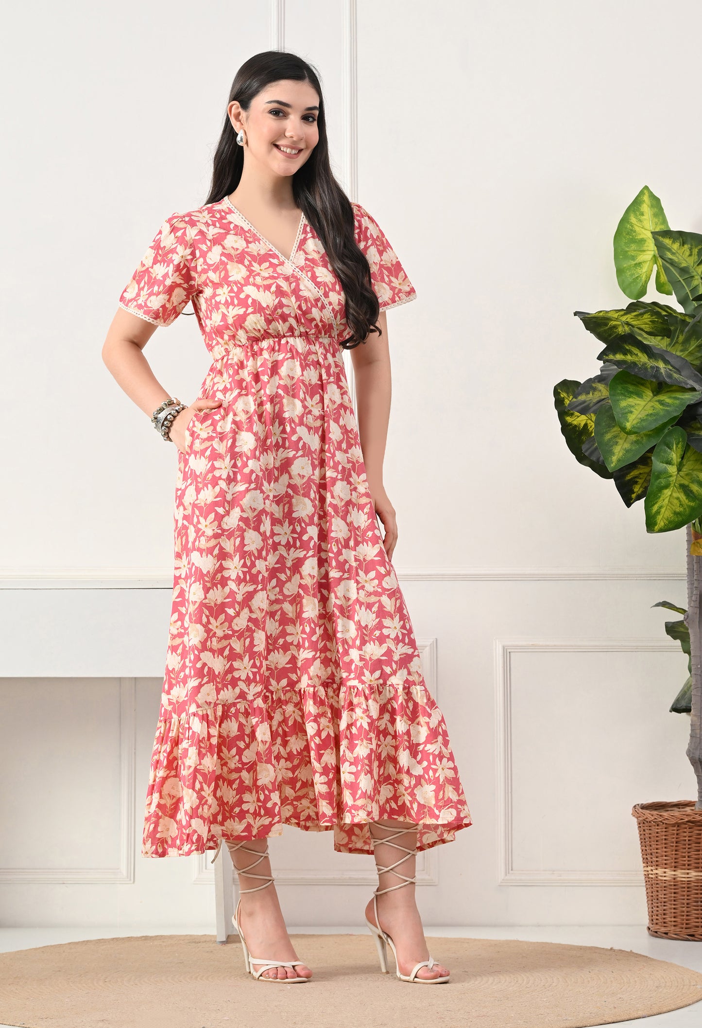 Apricot Fusion Dress
