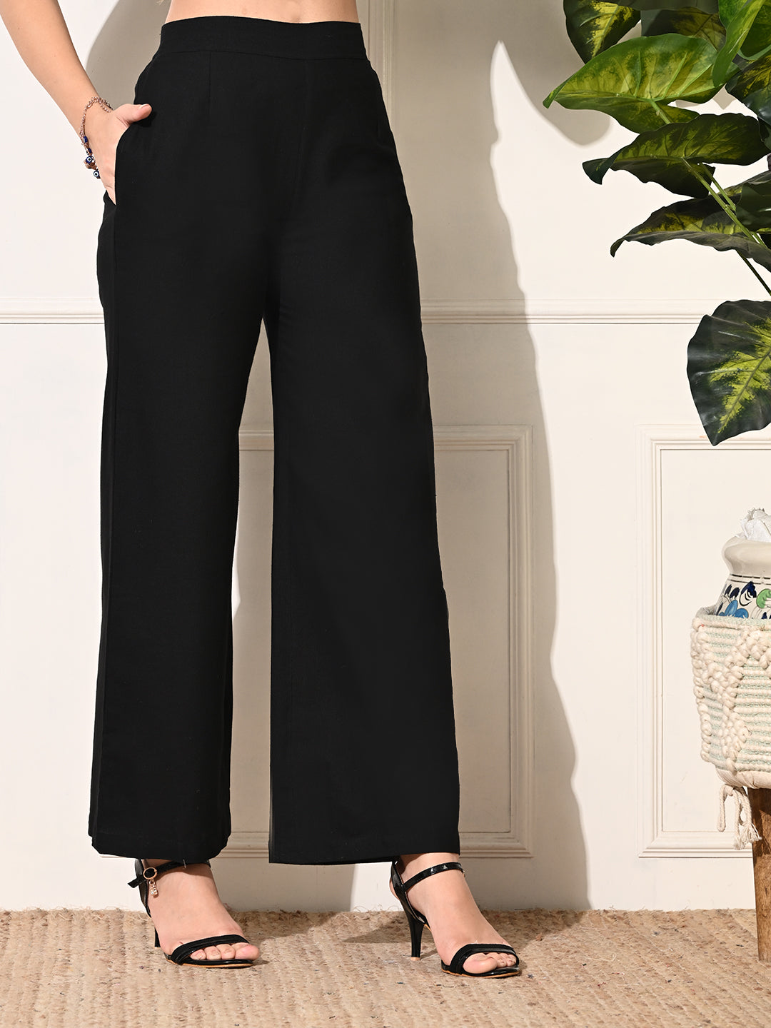 Just Black Palazzo