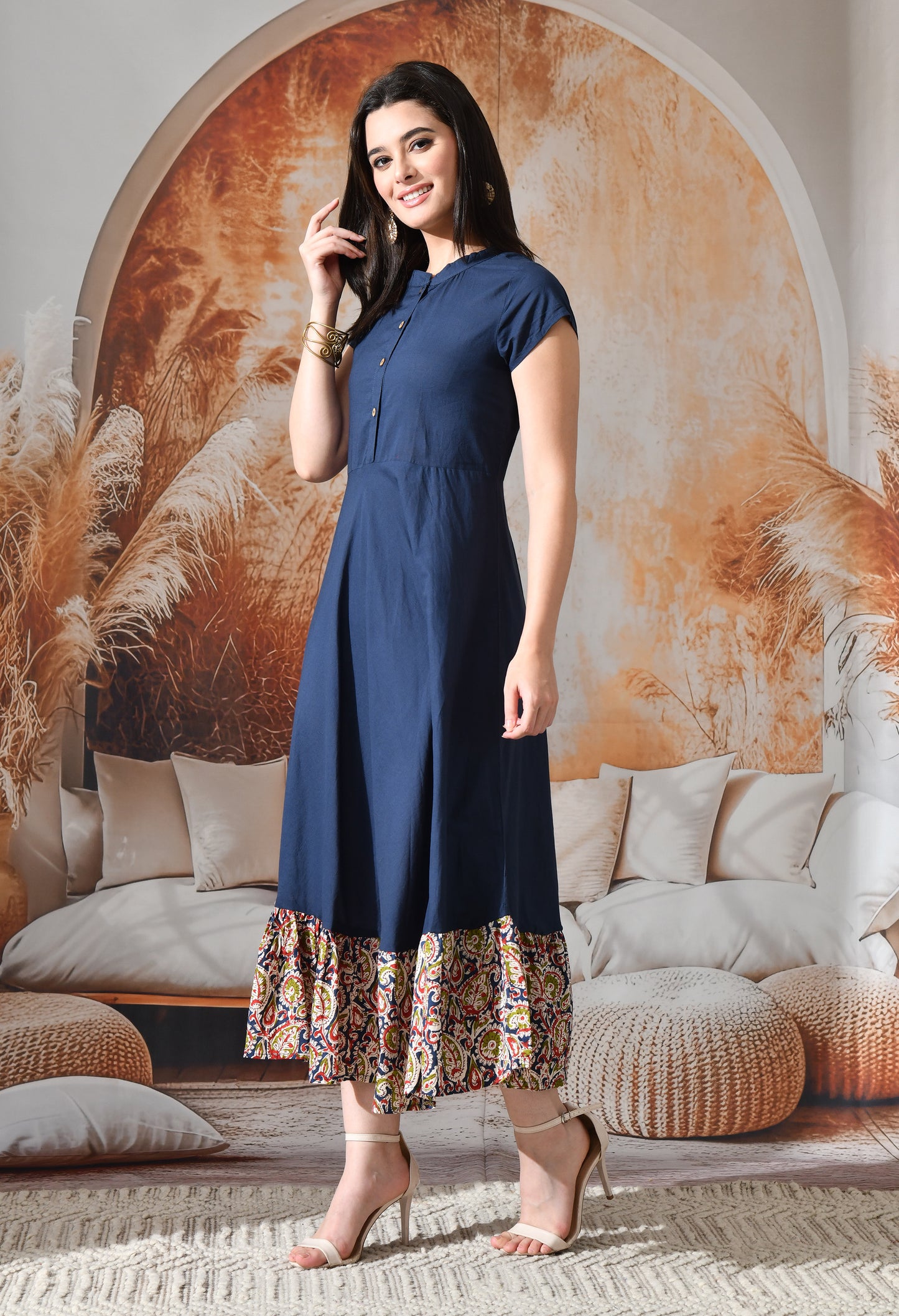 Utsa Indigo Maxi