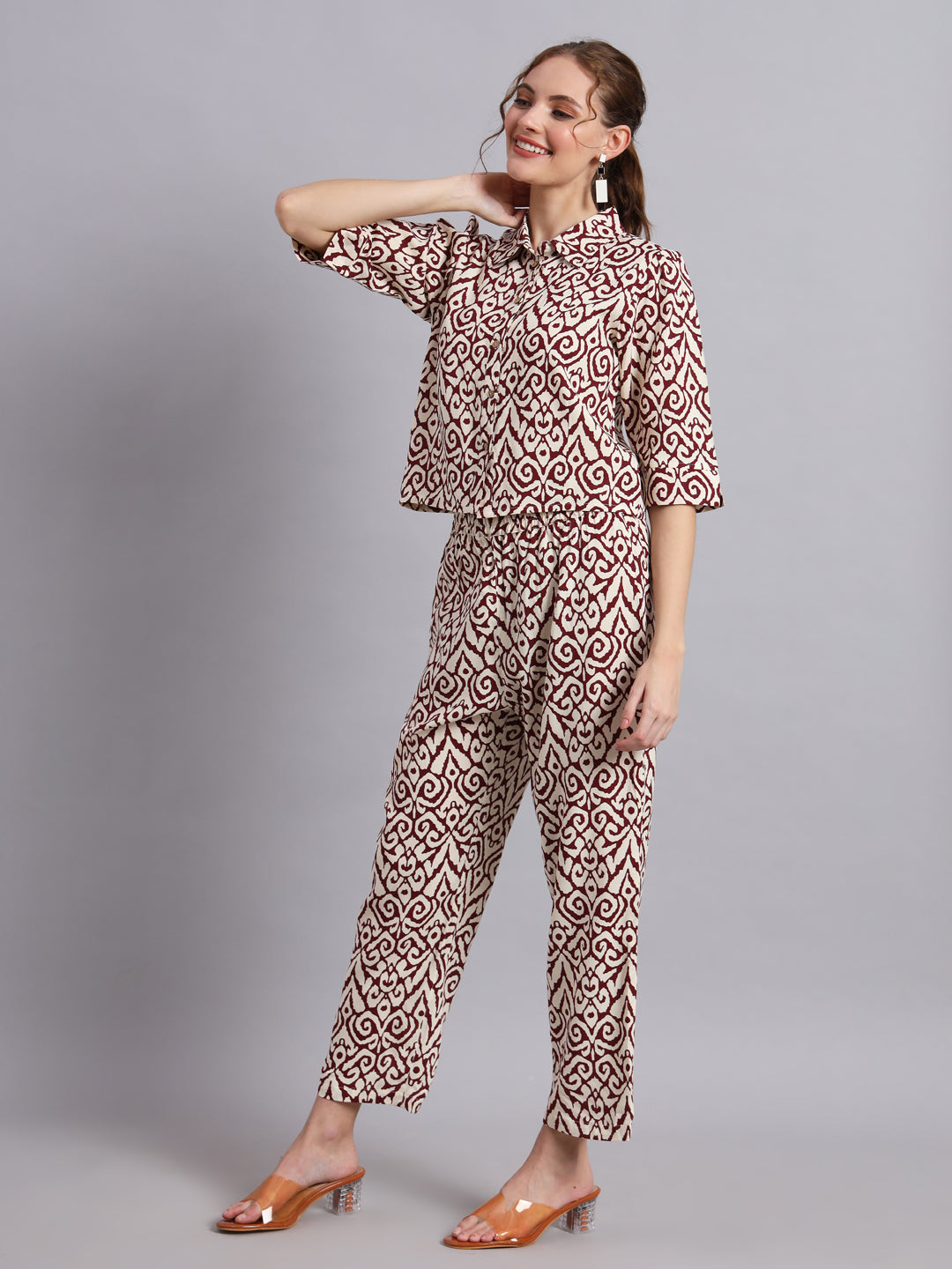 Mulburry Boyfriend Co-ord set