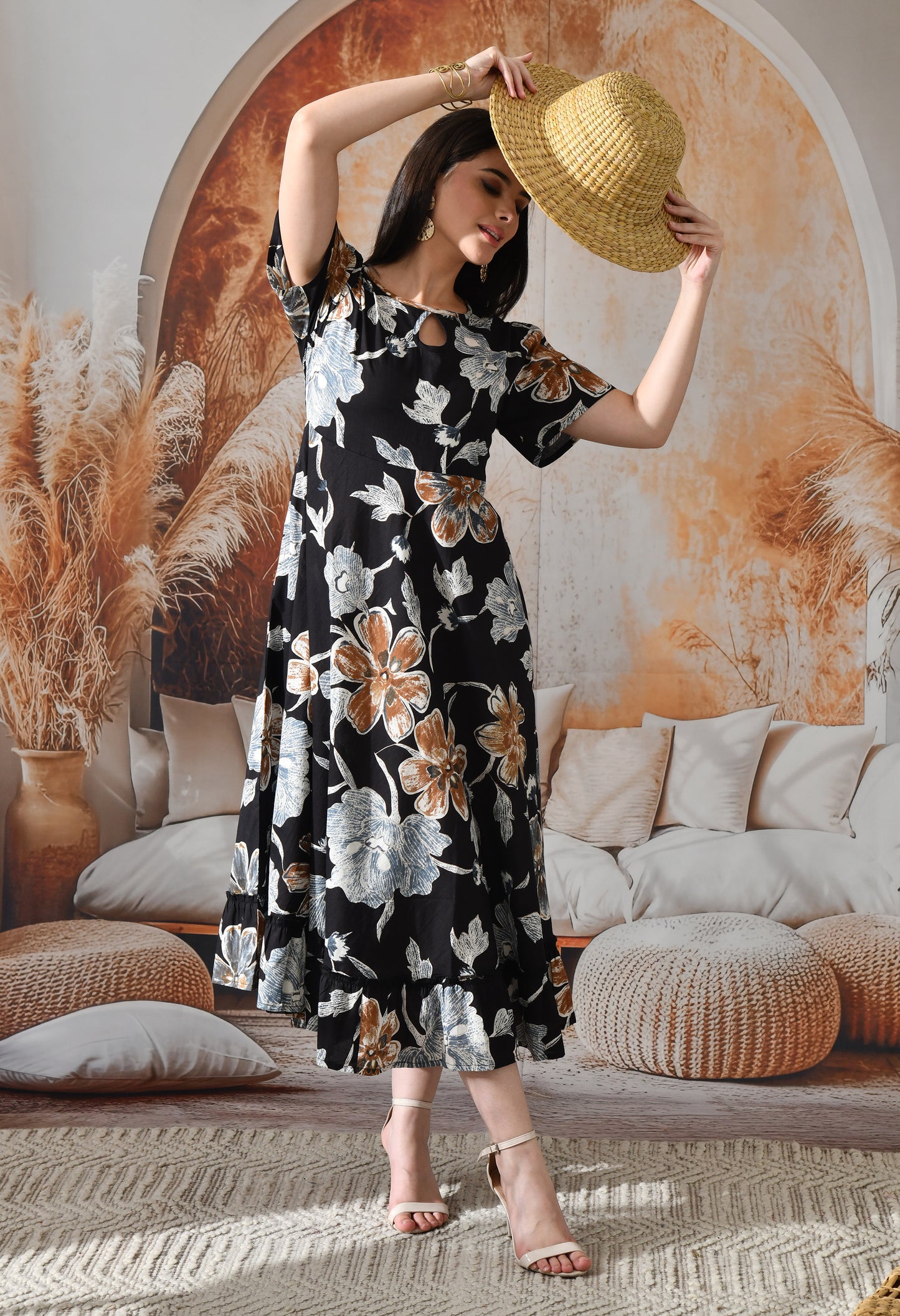 Jade Black Maxi