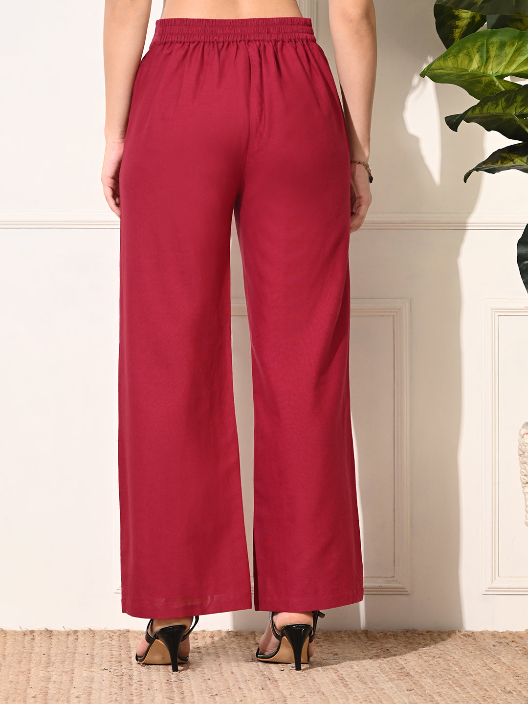 Rust Red Palazzo