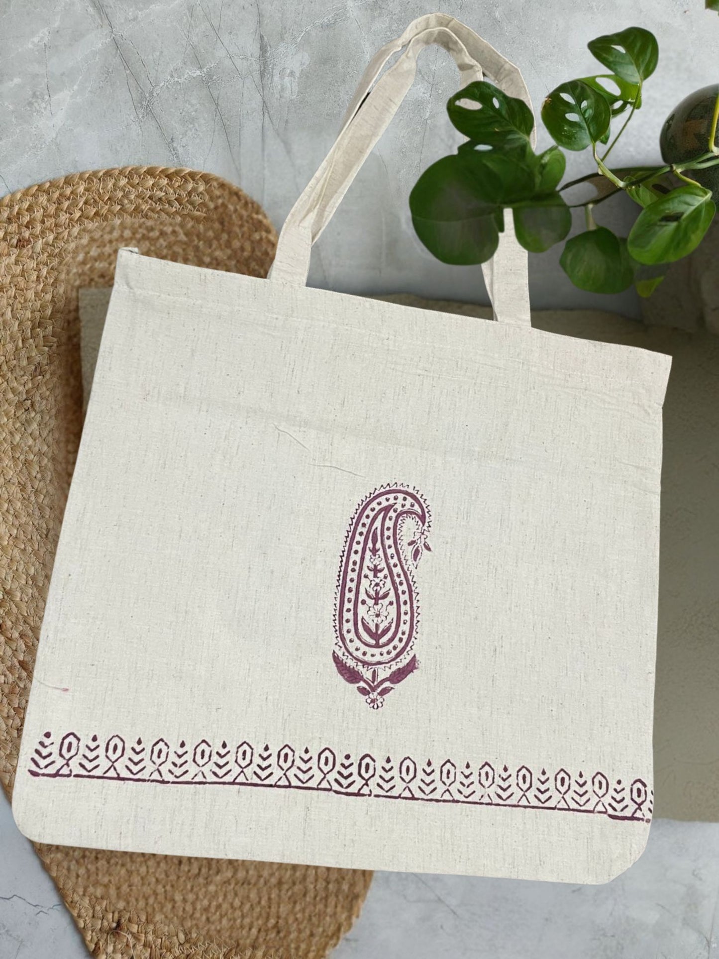 Canvas Handbloack Handbag