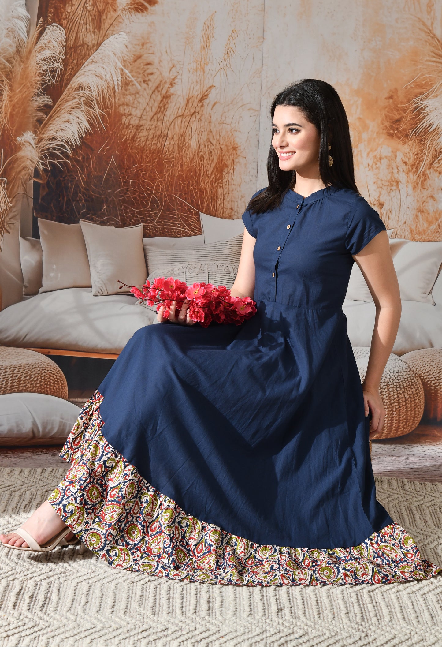 Utsa Indigo Maxi