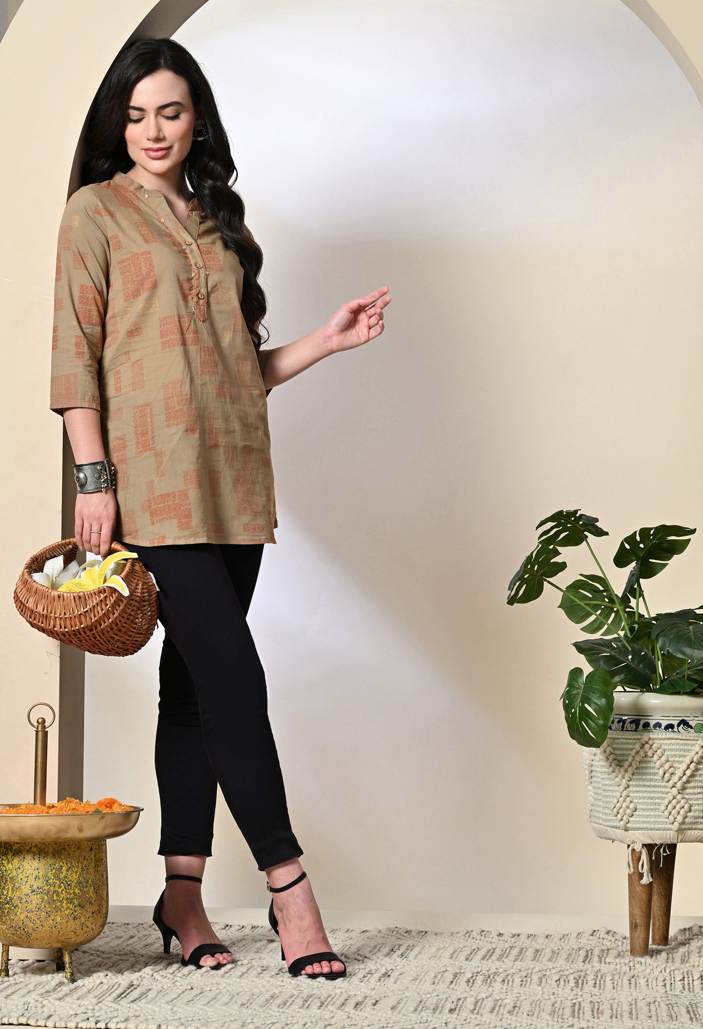 Grey Pastel Tunic