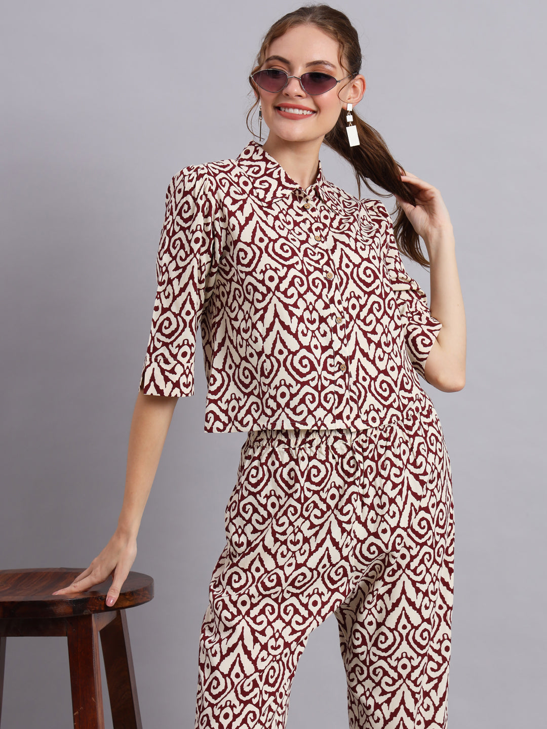 Mulburry Boyfriend Co-ord set