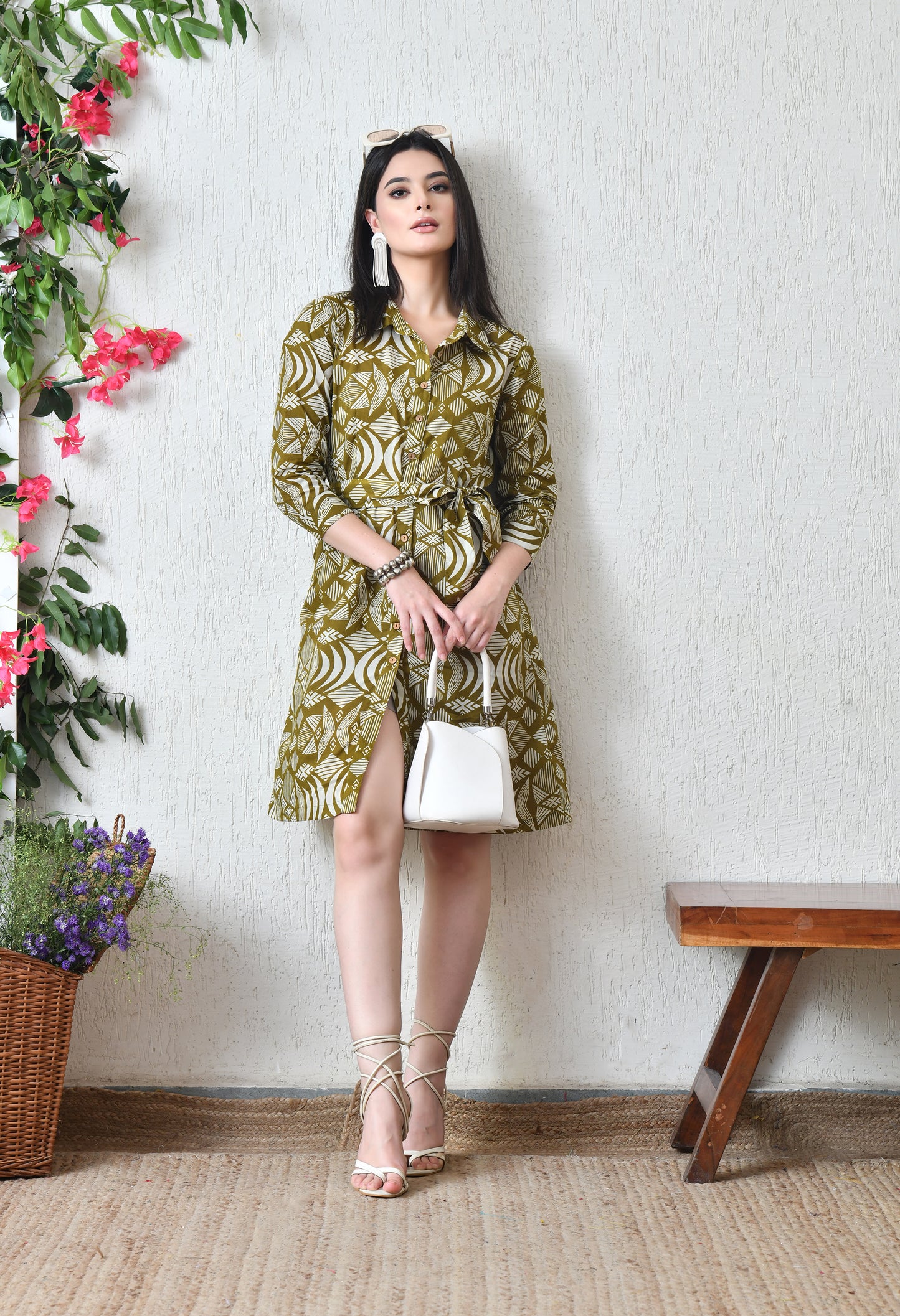 Boho Shirt Dress