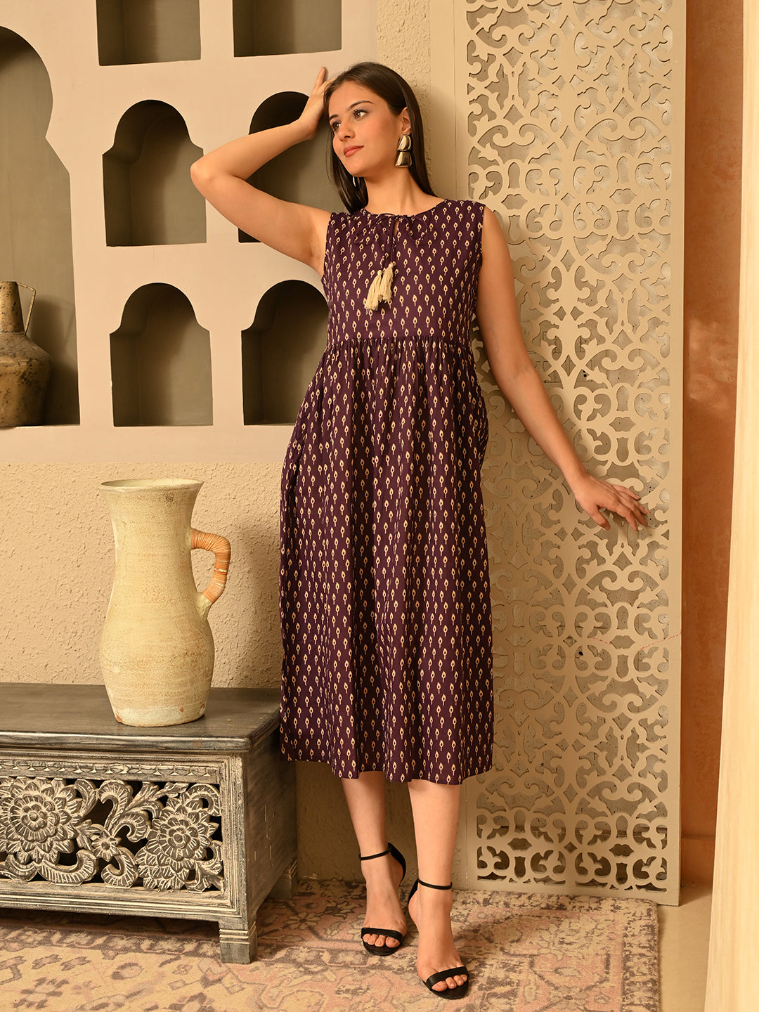 Lilac Summer Dress