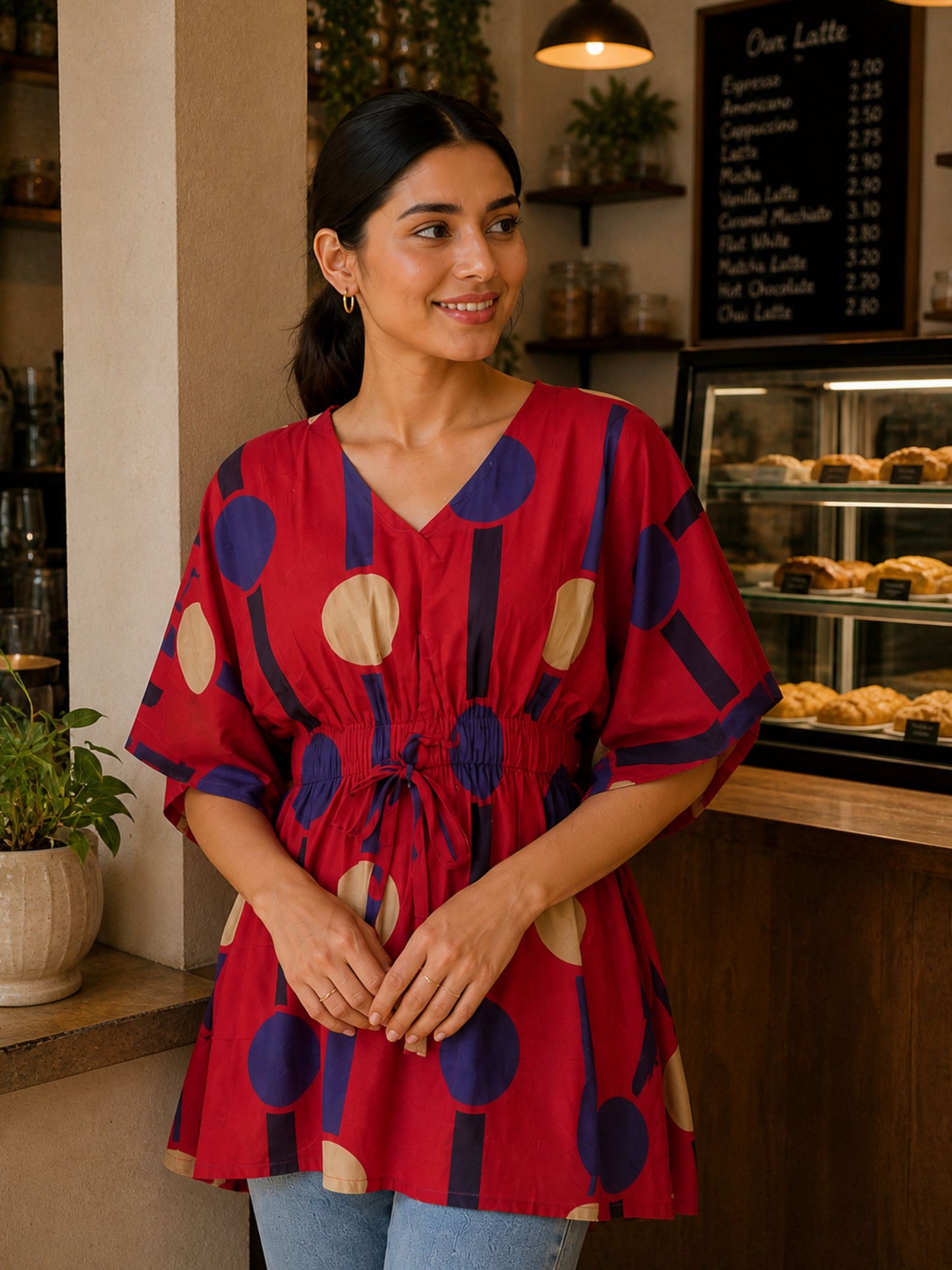 Tiffney Kaftan Top