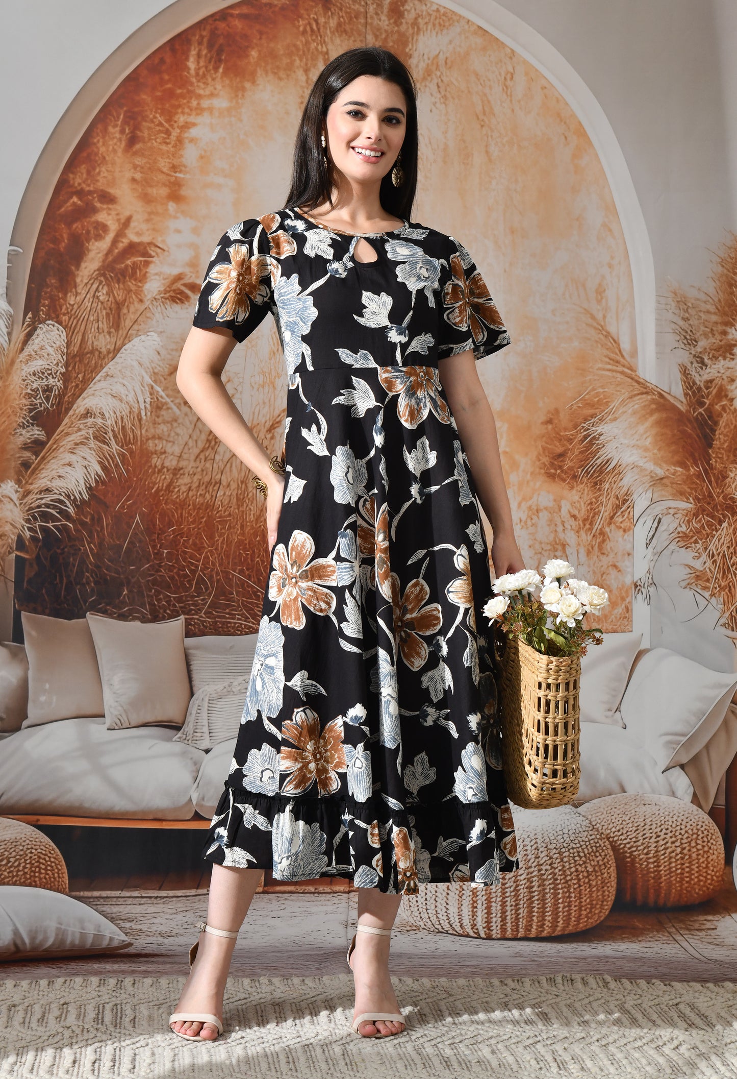 Jade Black Maxi