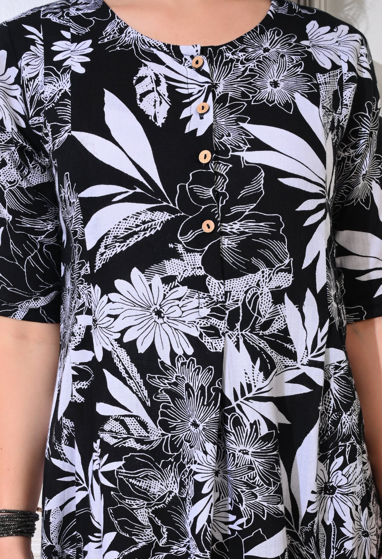 Black Tropic Dress