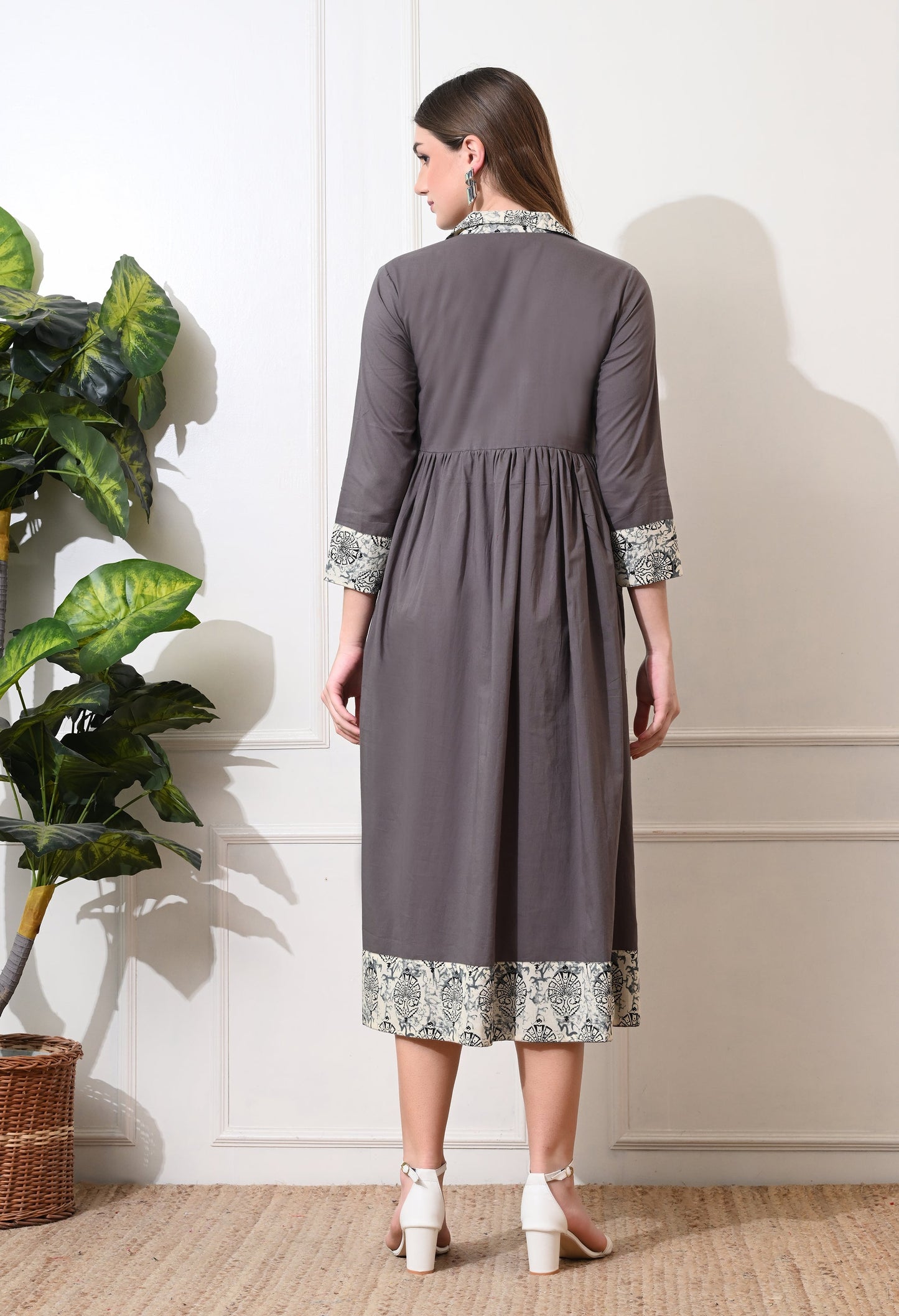 Electric Grey Dress