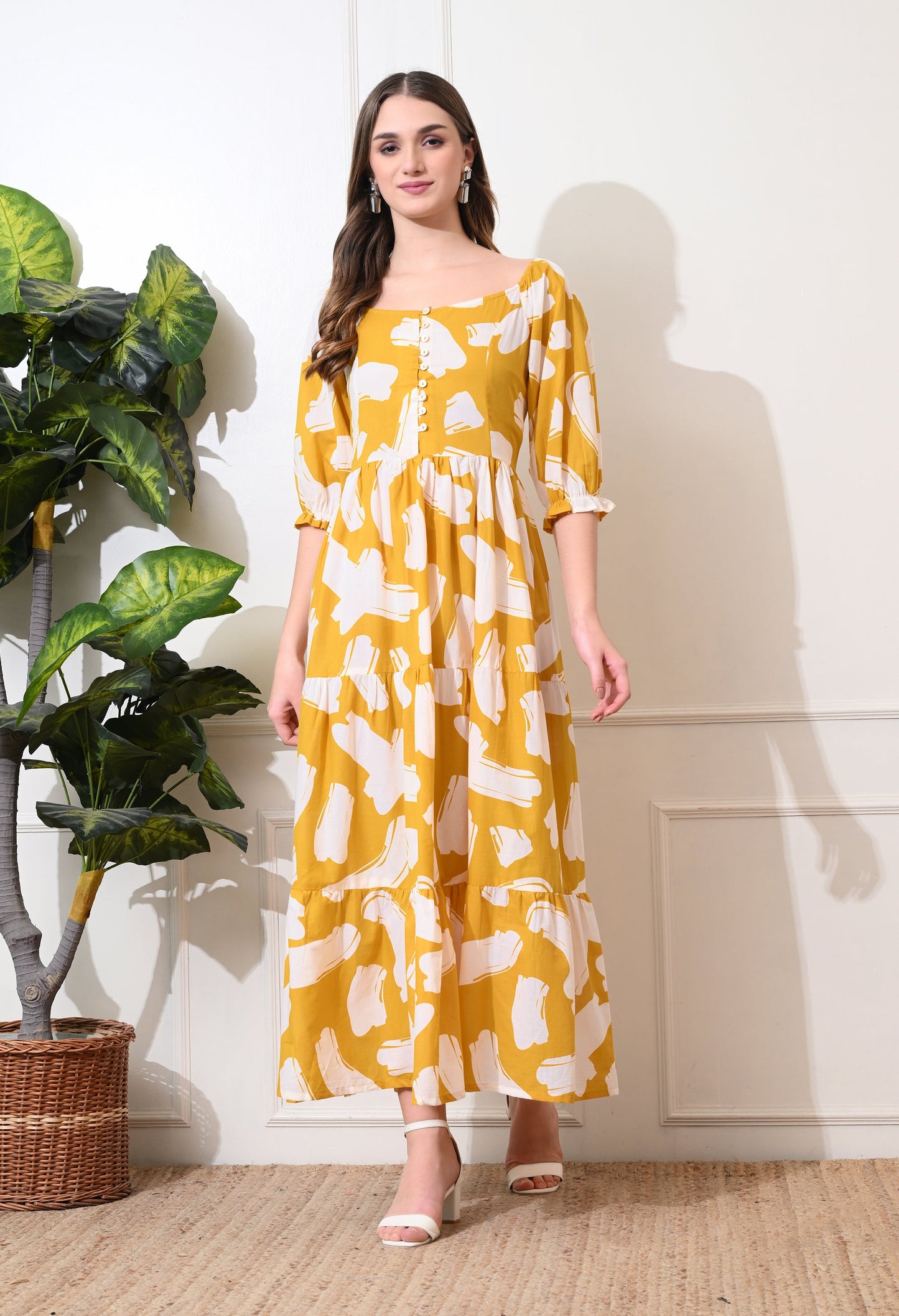 Honey Yellow Dress