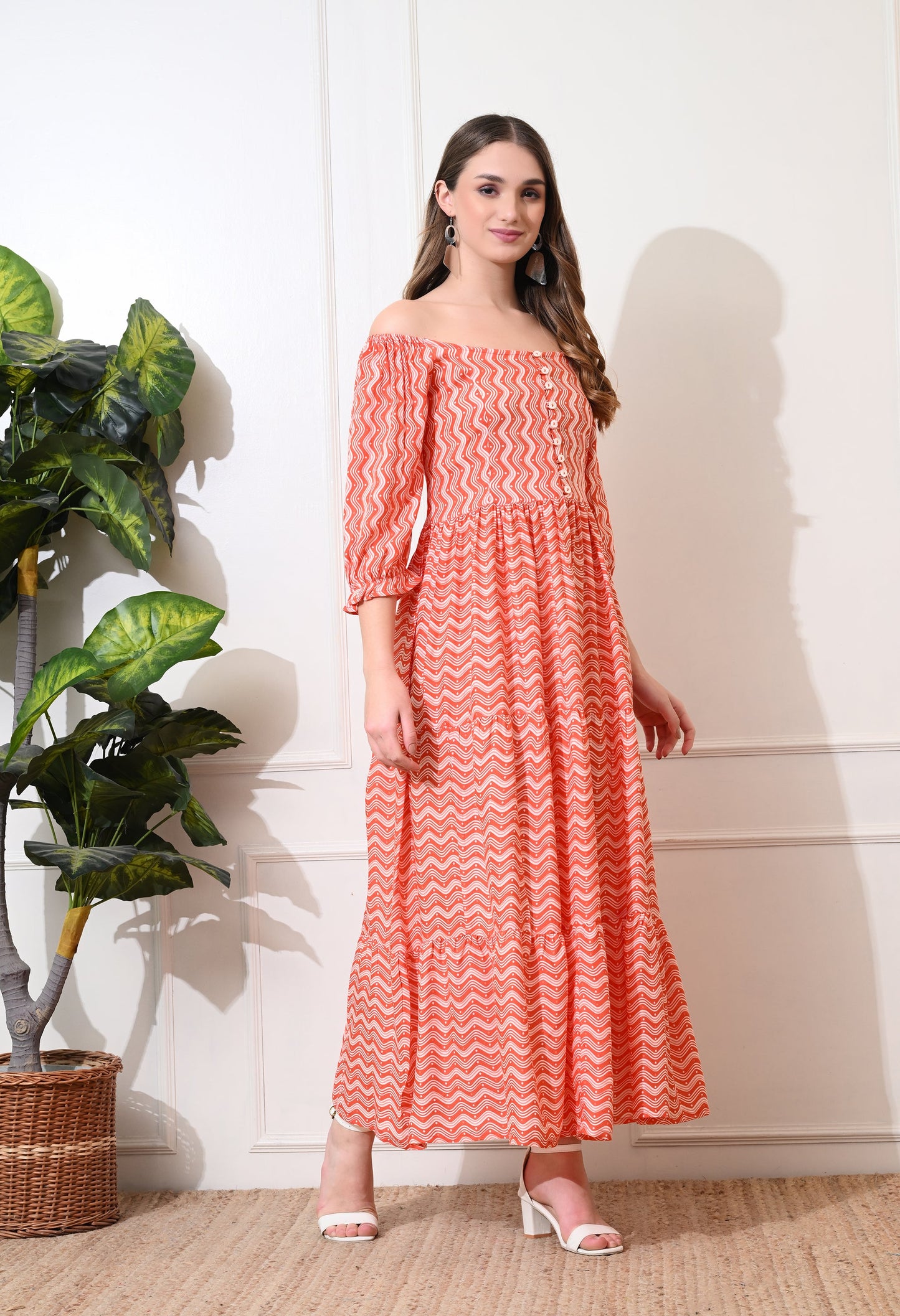 Burnt Orange Dress