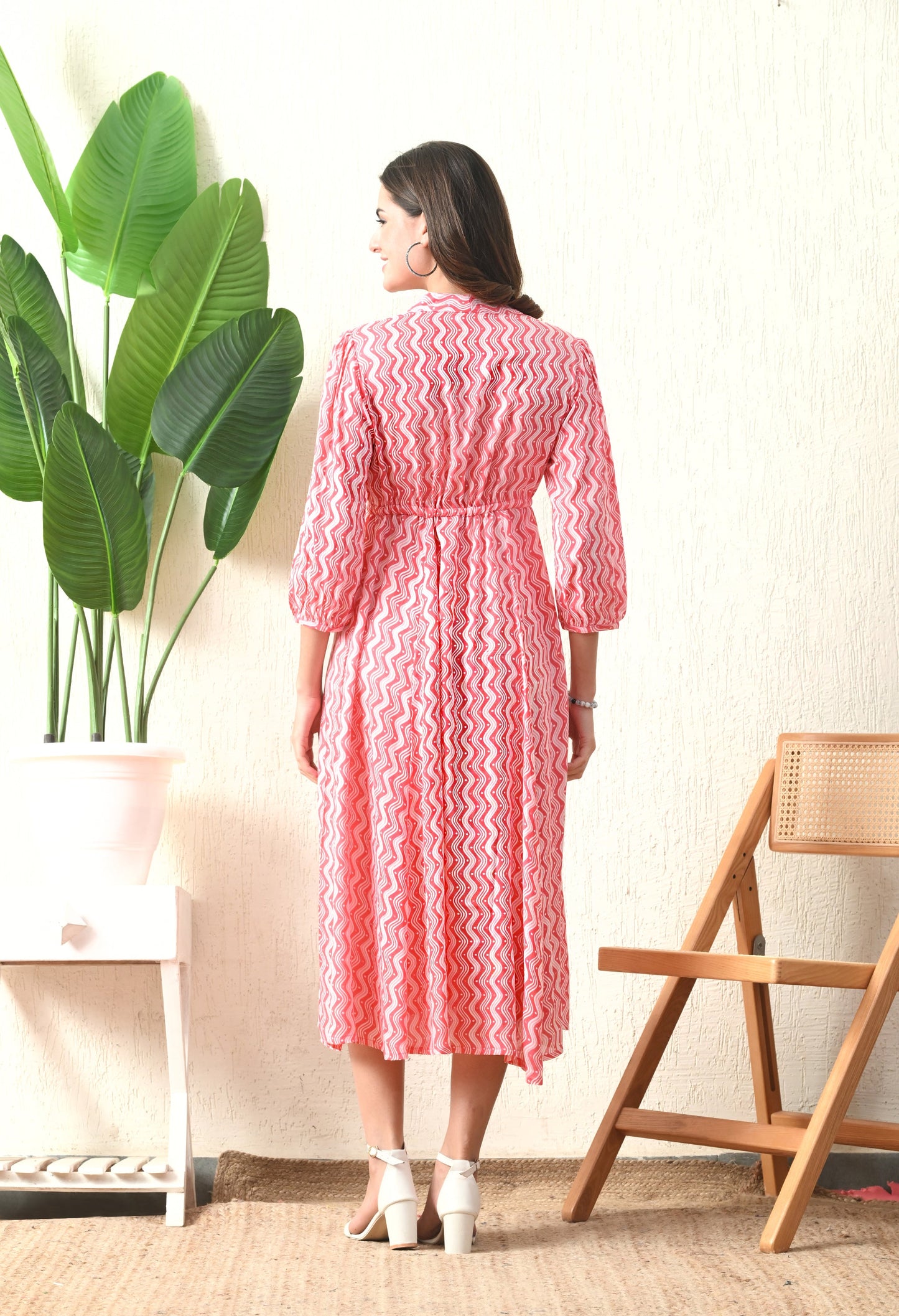 Peachy Wave Dress