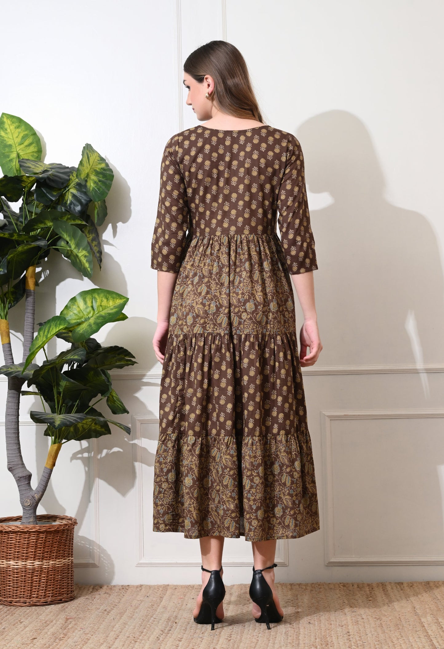 Brunt Ajrak Dress