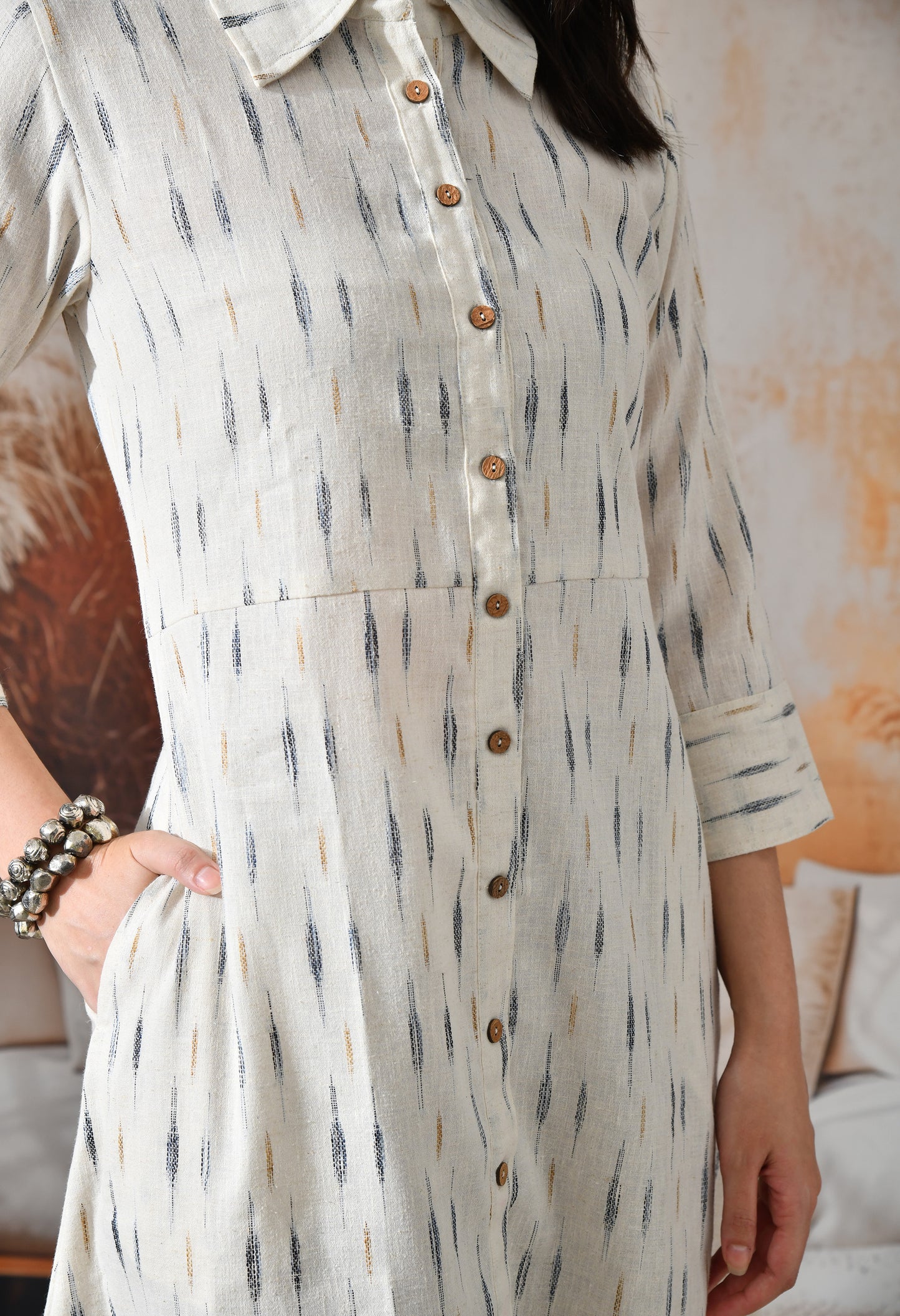 Elegent Shirt Dress