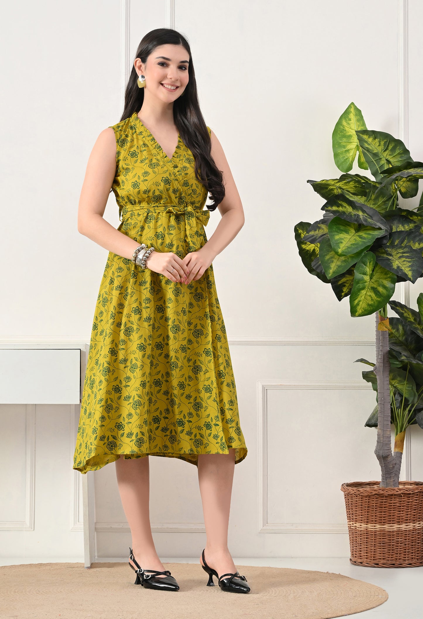 Cottage Wrap Dress
