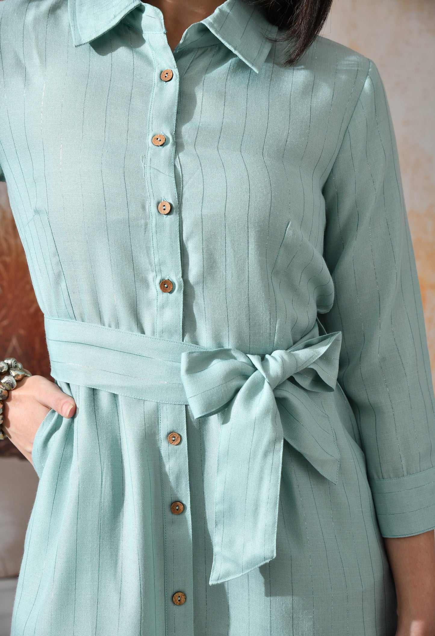 Liniar Handloom Shirt