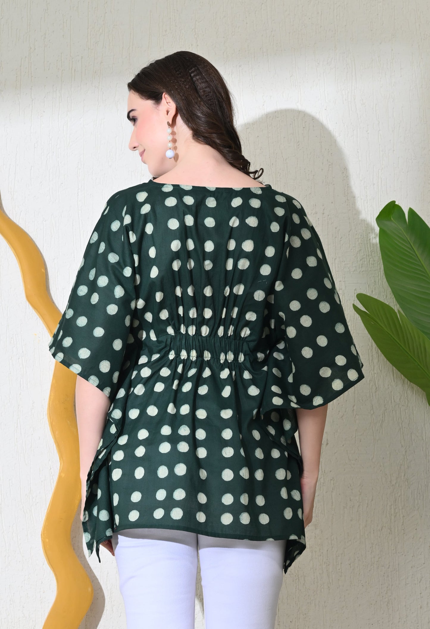 Embrald Polka Top