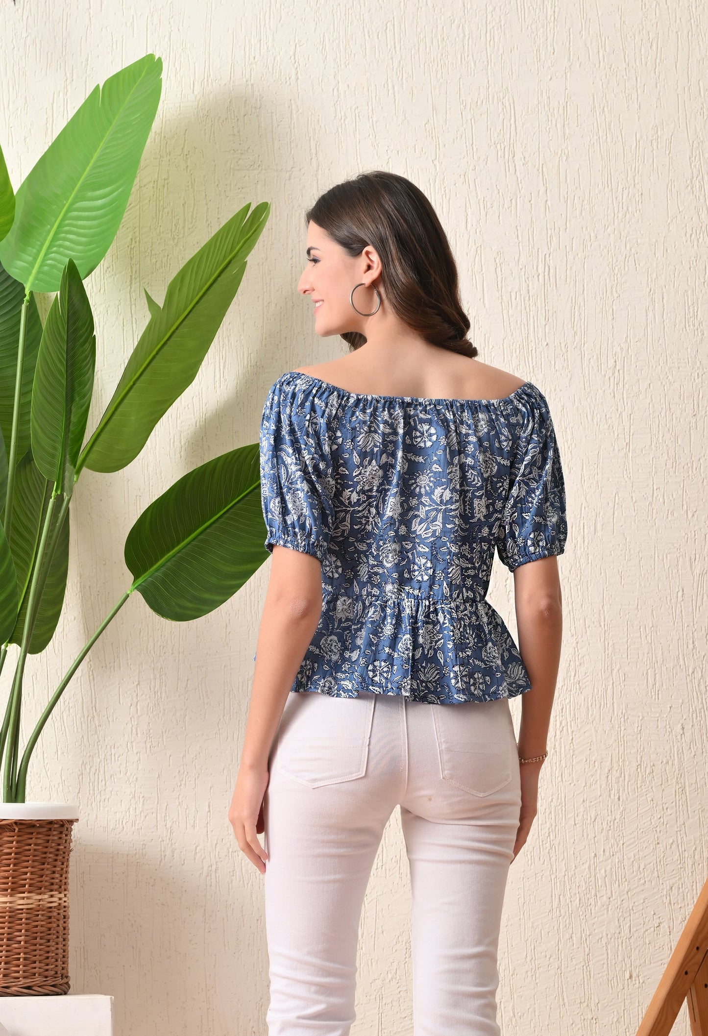 Blue Fusion Top