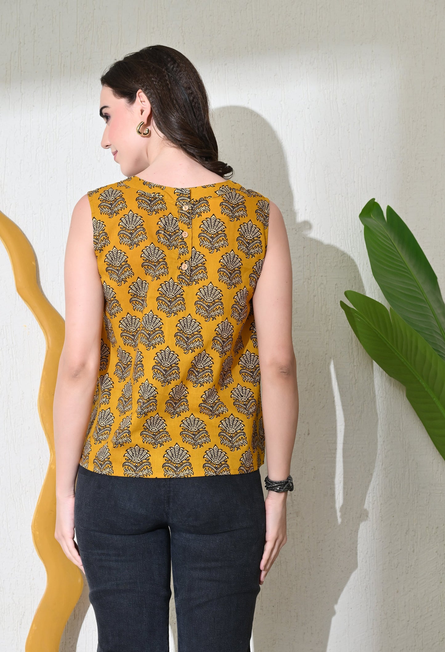 Ethnic Block Top