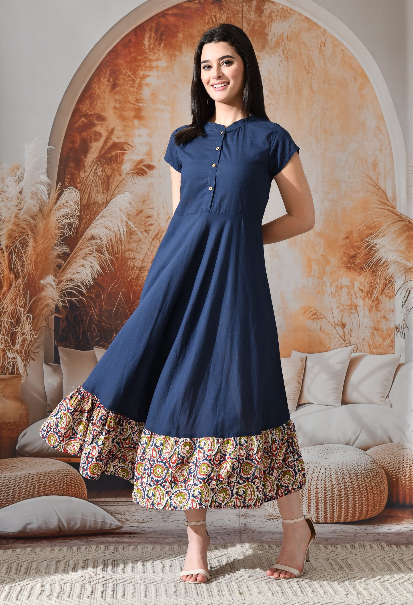Utsa Indigo Maxi