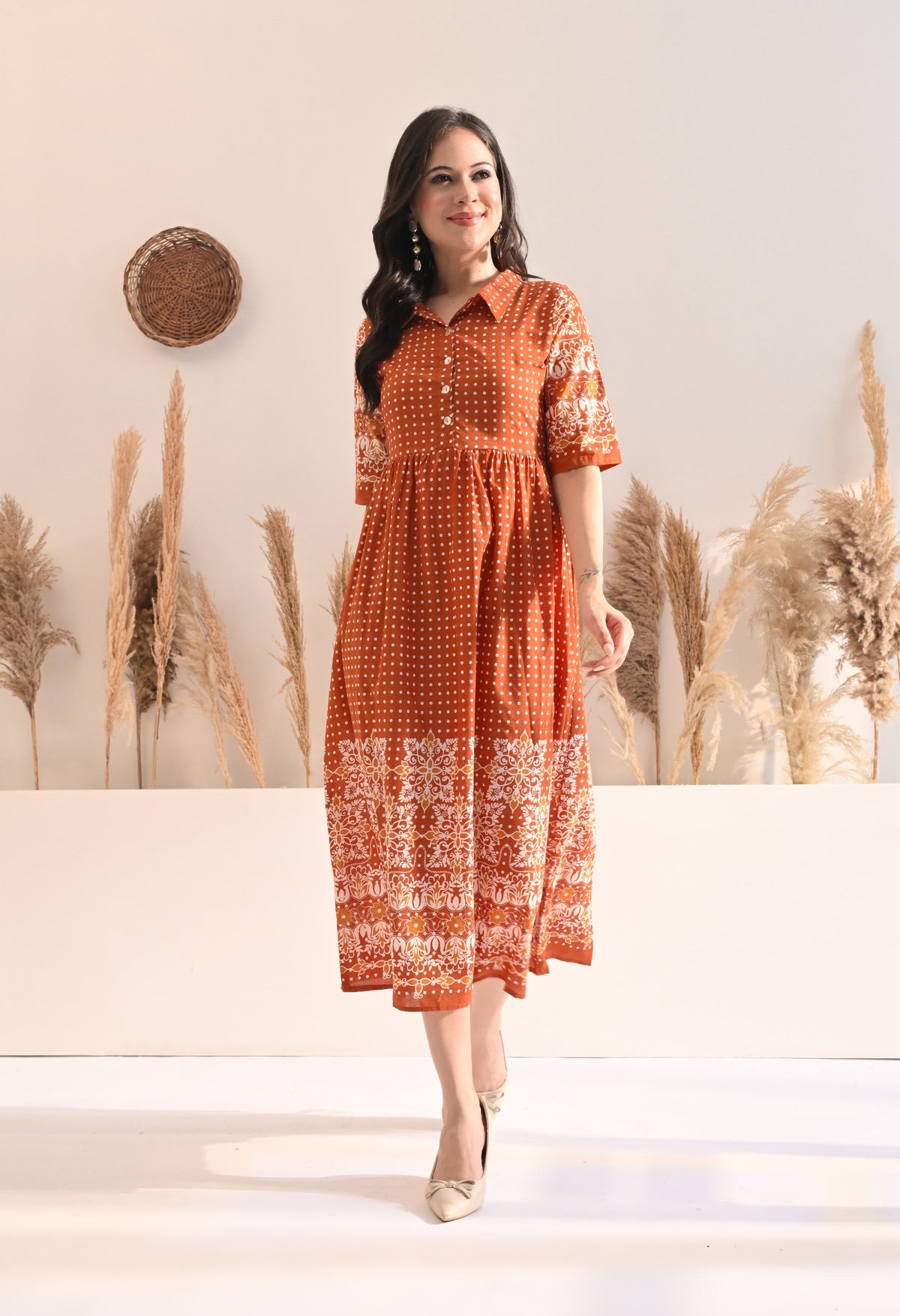 Kahwa Shirt Dress