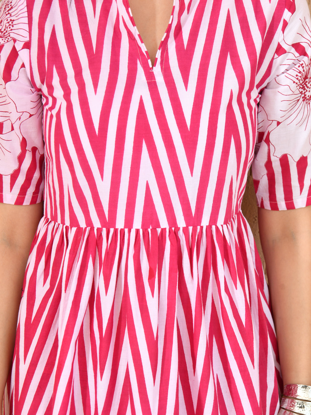 Fusion Flower Dress