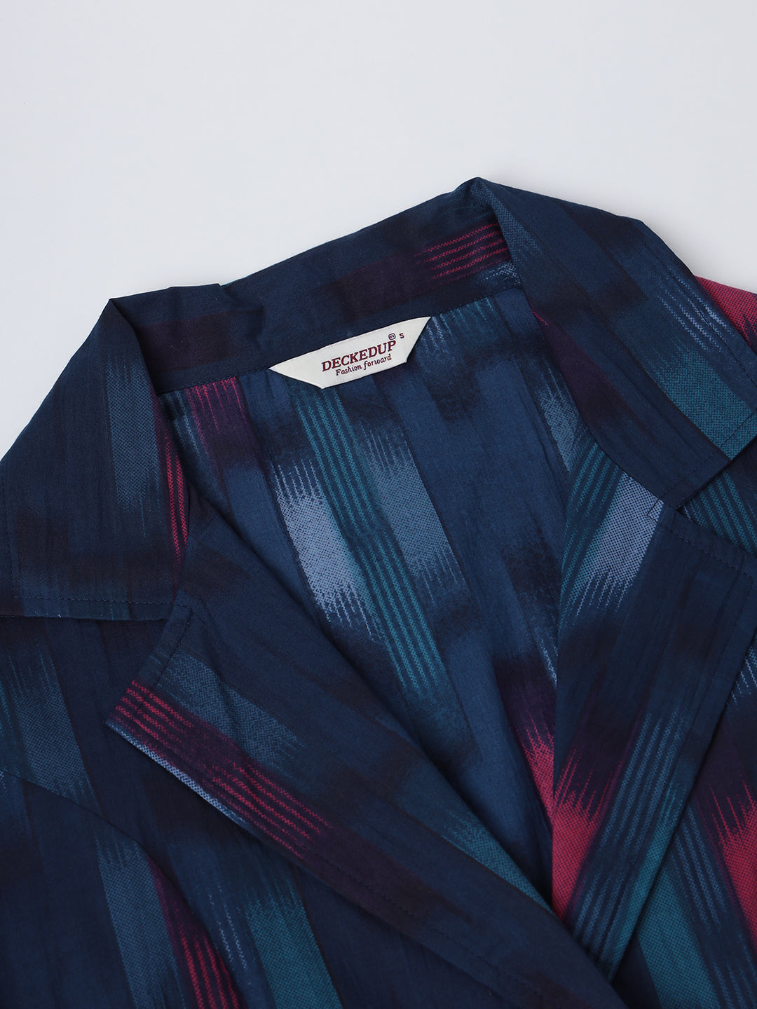 Blue Ikat Blazer Trouser Co-Ord Set