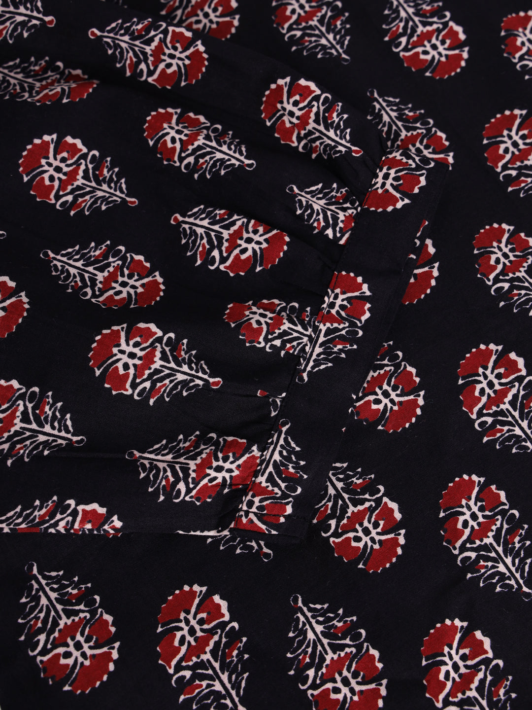 Black Ethnic Motif Co-Ord Set