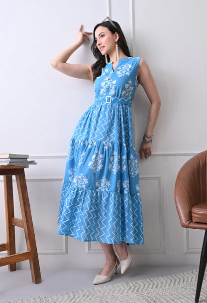 Aqua Wave Dress