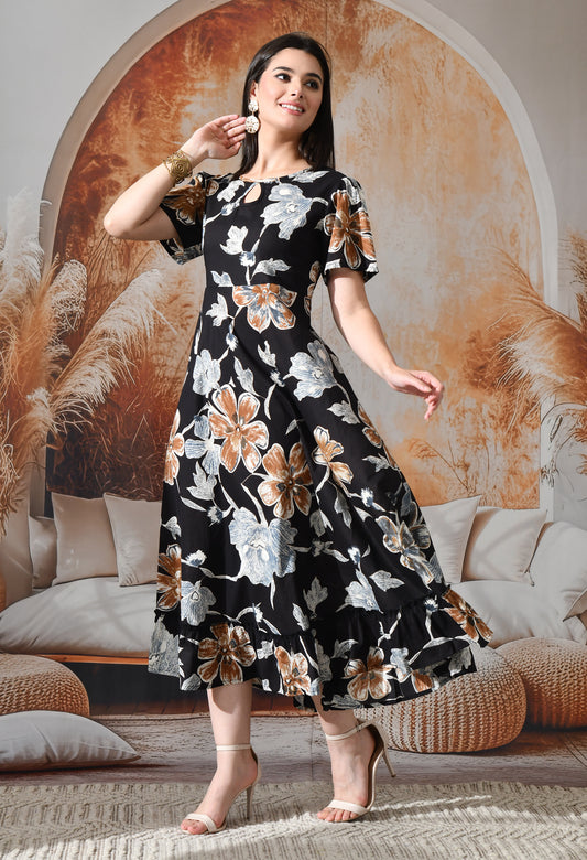 Jade Black Maxi