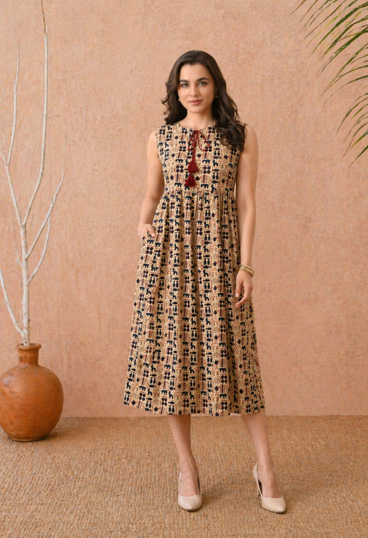 Artisanal Boho Dress