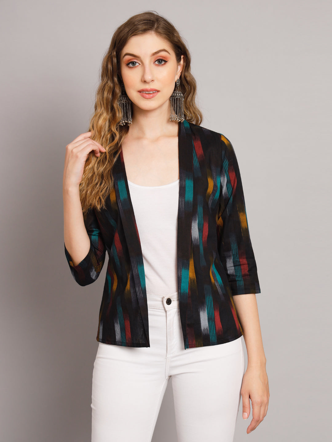 Ikat Color Shrug