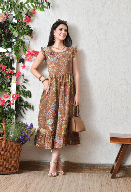 Pattern Play Dress