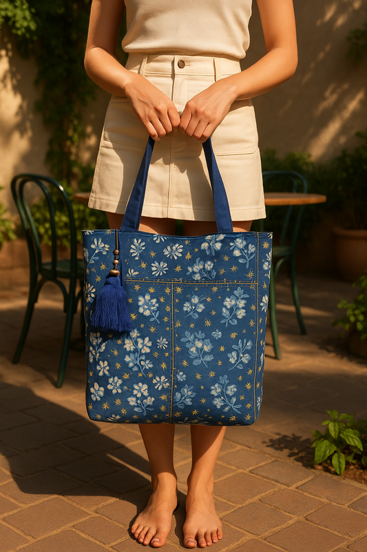 Artisanal Kantha Sturdy Totebag