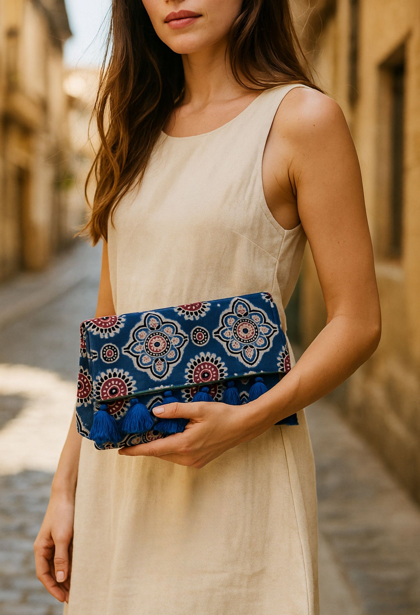 Indigo Lucky Purse