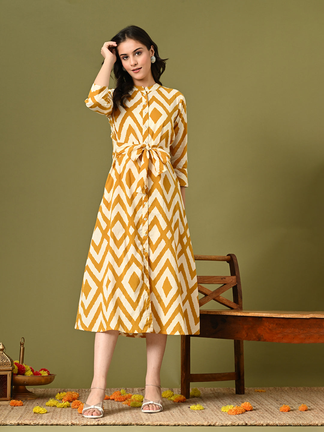 Diana A-line Dress