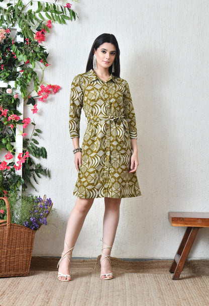 Boho Shirt Dress