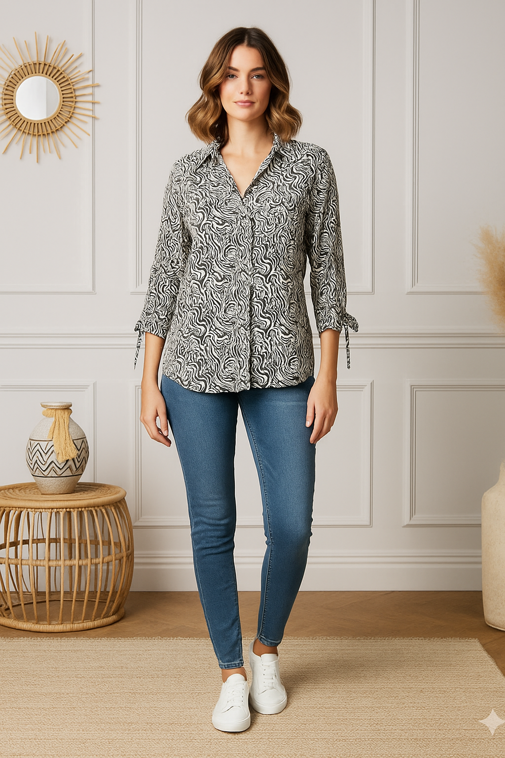 Abstract Ocean Shirt