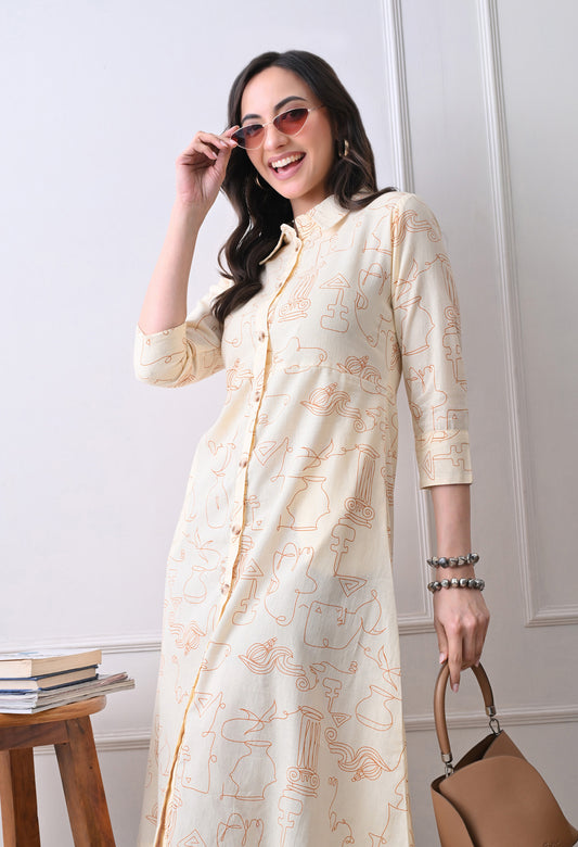 Drama Shirt Dress