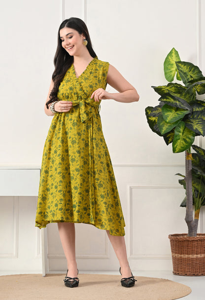 Cottage Wrap Dress