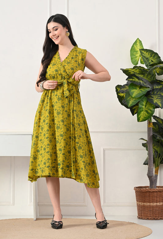 Cottage Wrap Dress
