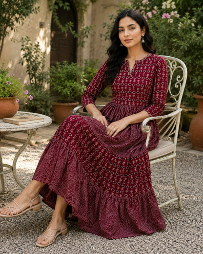 Heritage Flare Dress