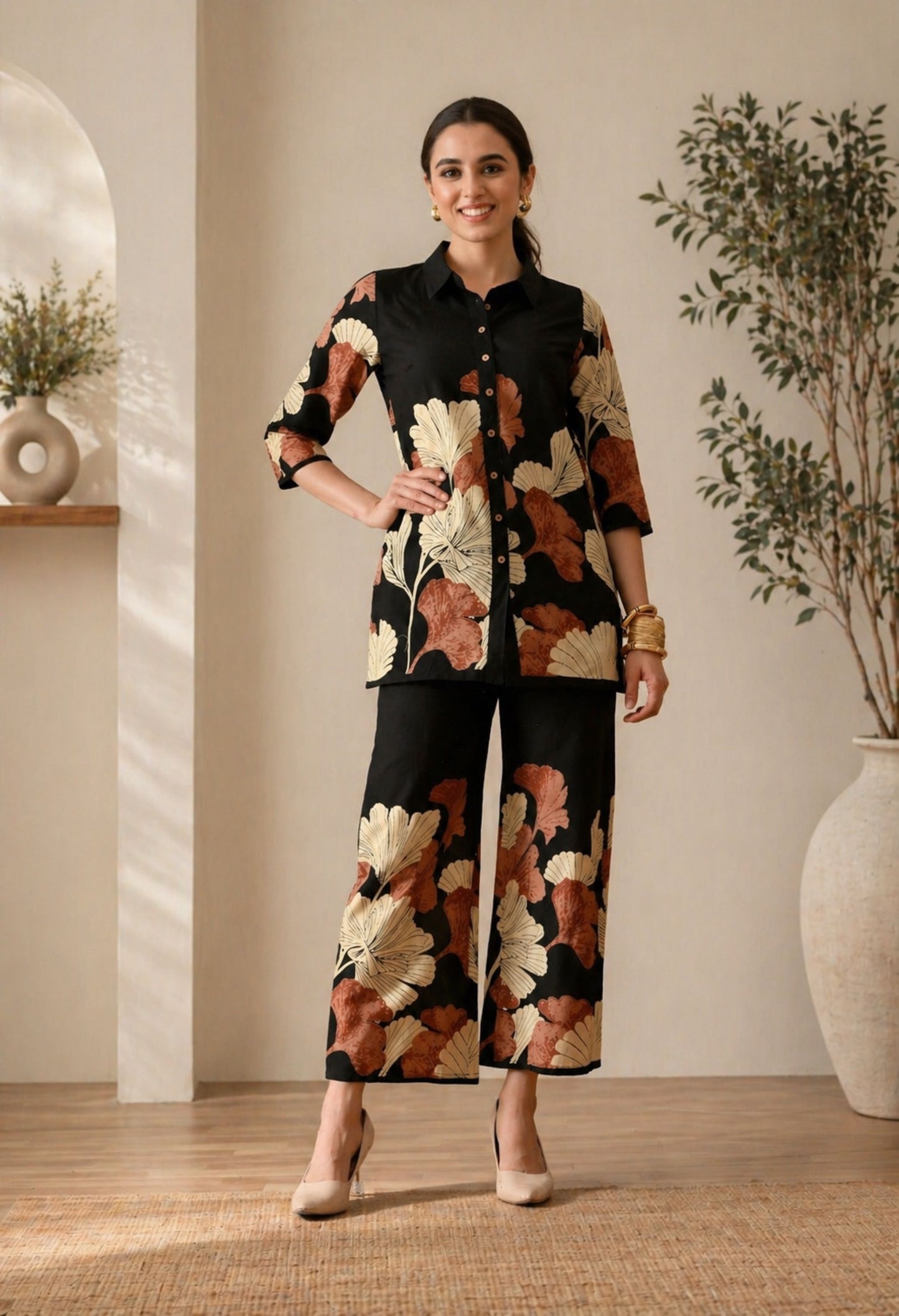 Midnight-Petal-Co-ord-Set